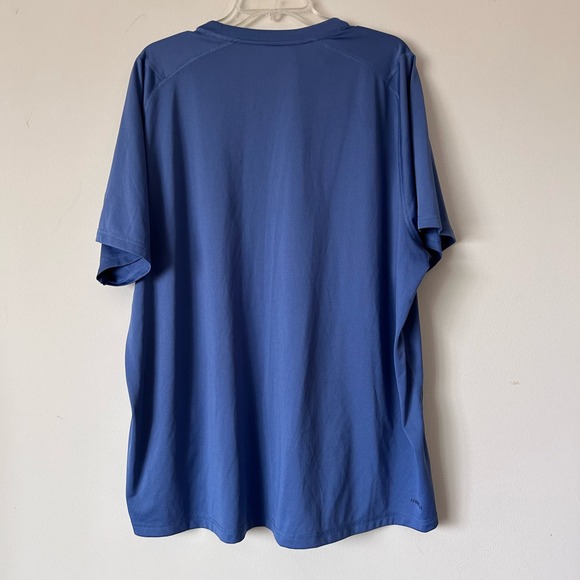 Adidas Freelift Aeroready Blue Workout Shirt Men Sz XXL - Picture 4 of 4